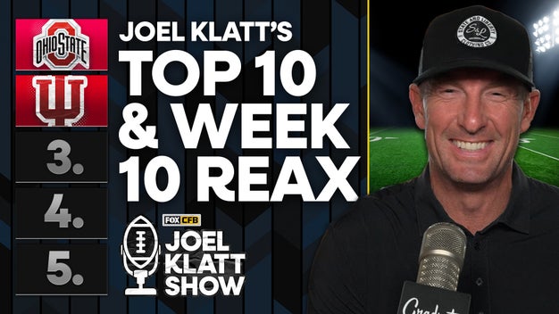 Joel Klatt's College Football Rankings: OSU, Indiana on Big Ten Collision Course