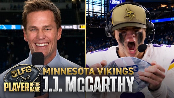 Tom Brady's LFG Player of the Game: Vikings QB J.J. McCarthy 🏆 Week 9 DIGITAL EXCLUSIVE
